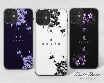 Sakura Aesthetic Phone Case Anime Phone Case  Galaxy s22 case  iphone 11 case cute 12 13 14  iphone se 2020 case  Pixel 5 6 pro case