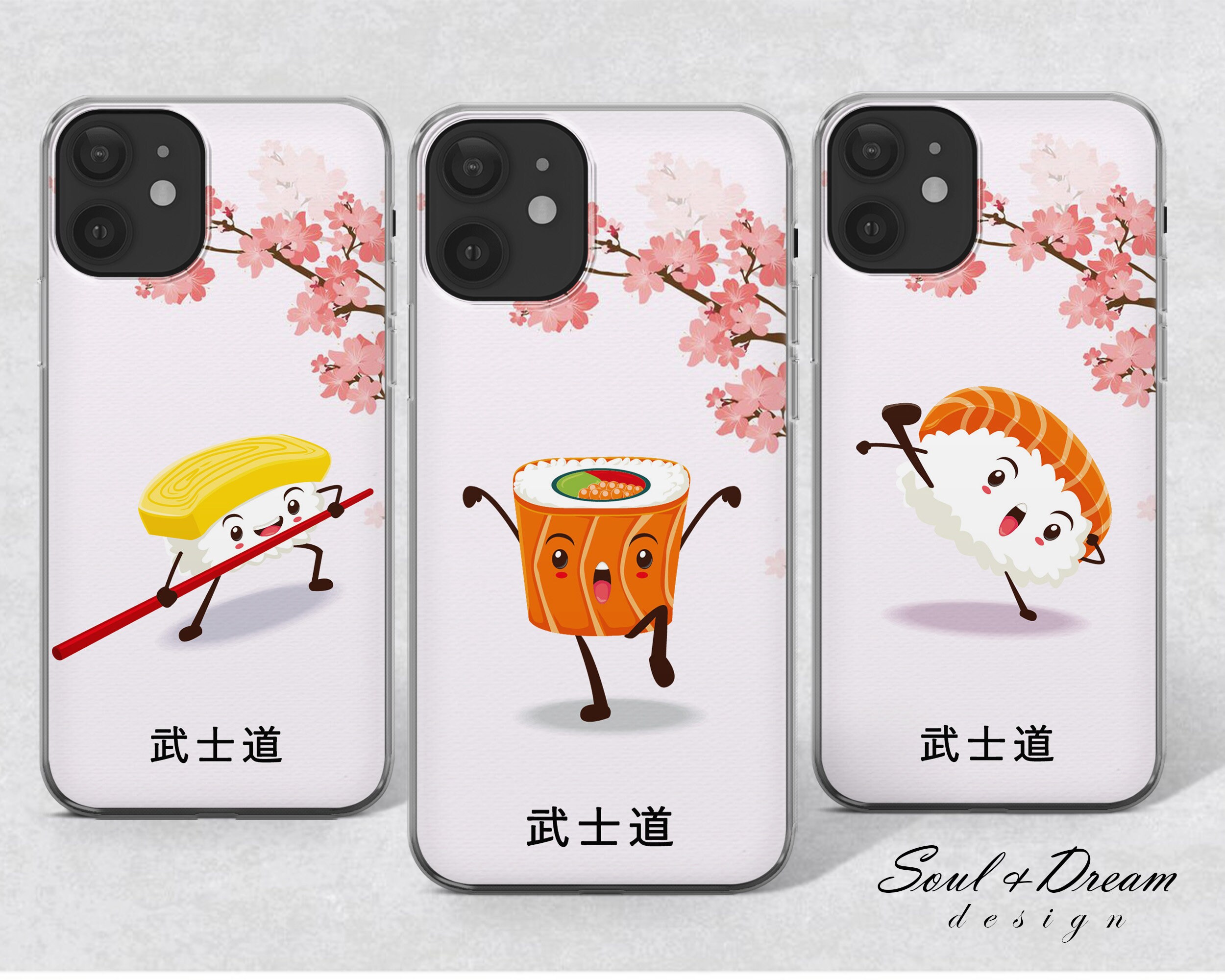 Custodia per iPhone 7 Plus/8 Plus Bento Box - Divertente simpatico sushi amante del cibo giapponese