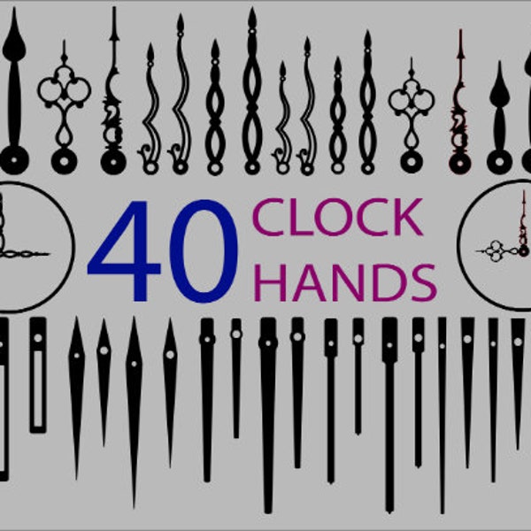 Clock Hands Etsy