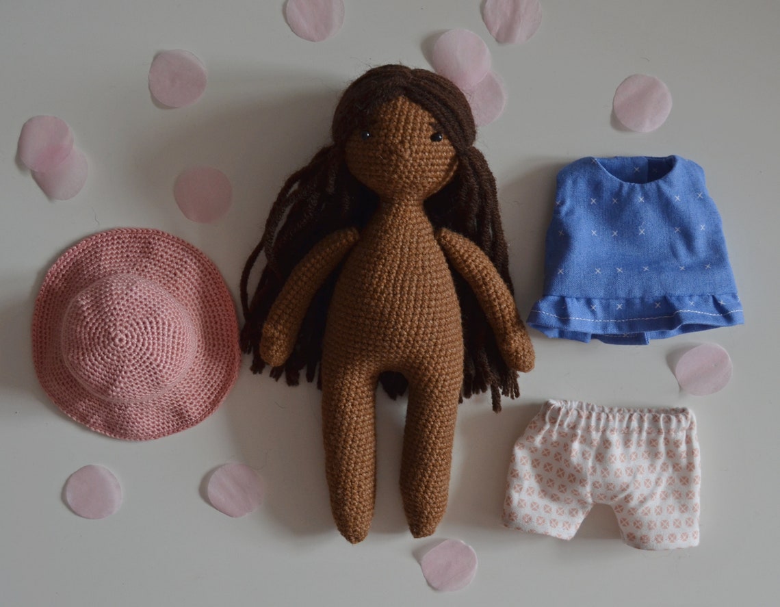 Easy Crochet Doll Body Detailed PDF Pattern Video Etsy