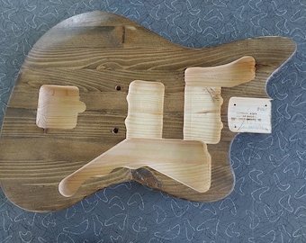 Guitar Body Jazzmaster Style Nitro Finish Barncaster Pinecaster Nomoonlaser