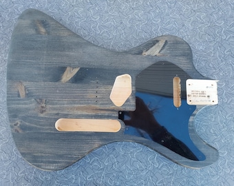 Guitar Body RD/Telecaster Hybrid Style Nitro Finish Pinecaster Nomoonlaser Pickguard Included