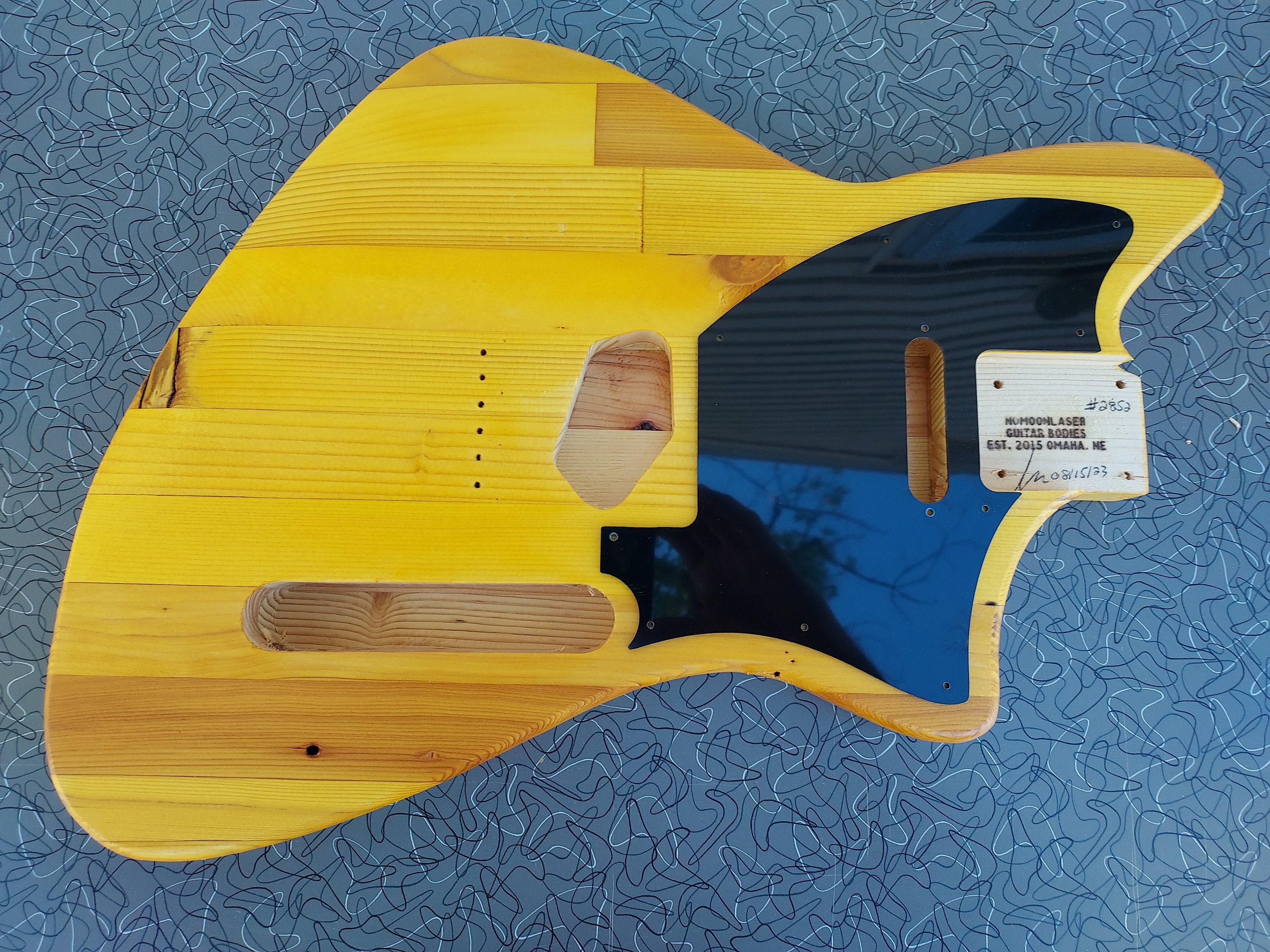 Guitar Body Meteora/telecaster Hybrid Style Nitro Finish - Etsy