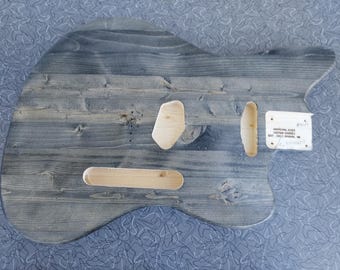 Guitar Body Telemaster Style Nitro Finish Barncaster Pinecaster Nomoonlaser
