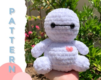 PDF PATTERN: Baymax Crochet Pattern