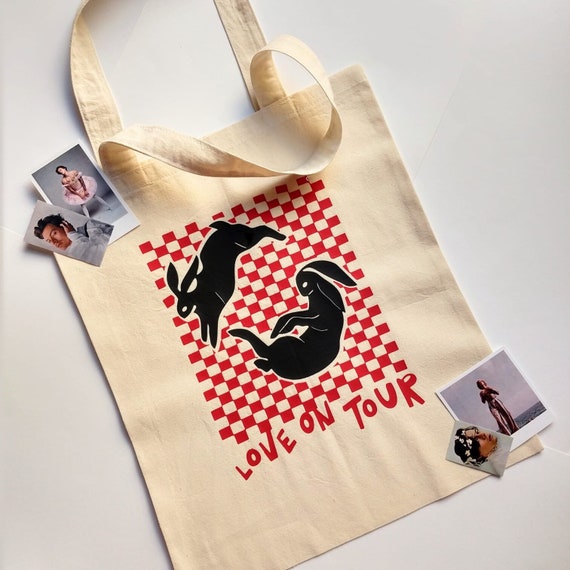 harry styles tote bolsa etsy