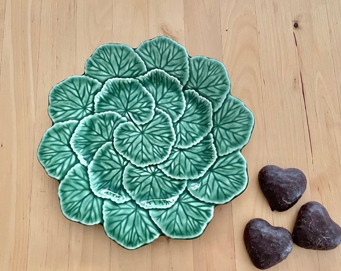 Bordallo Pinheiro Geranium Dessert Plate - Thumbnail 2