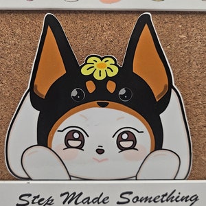 HETmongi Doberman Ateez AniTeez Vinyl Car Decal