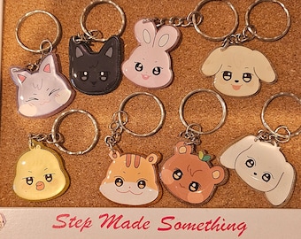 Llavero de resina AniTeez