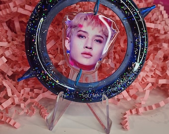 Stray Kids Lightstick Nachimbong Brújula Brillo azul Chan