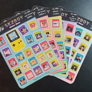 Stray Kids SKZBOY Sticker Bogen