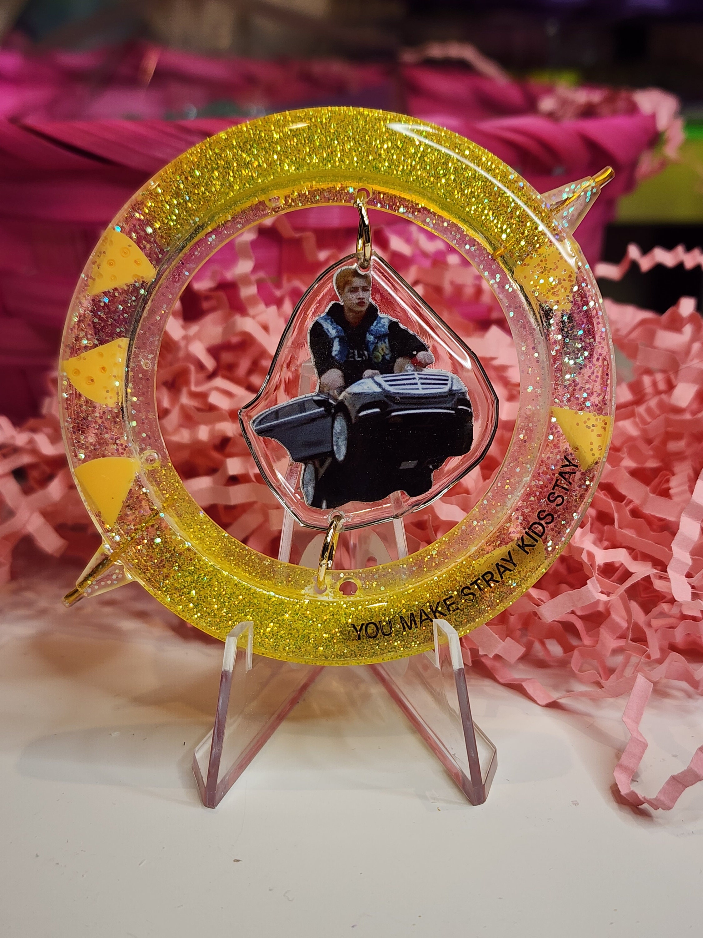 Stray Kids Lightstick Compass Insert - Etsy