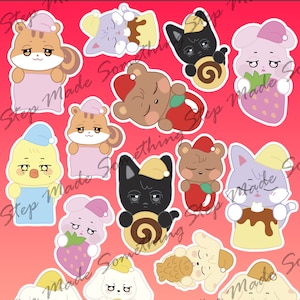 Ateez AniTeez Sticker Sheets