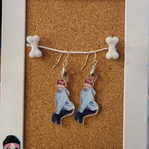 Stray Kids Changbin Booty Drop Earrings