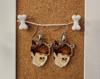 Stray Kids Elsa Felix Drop Earrings - Etsy