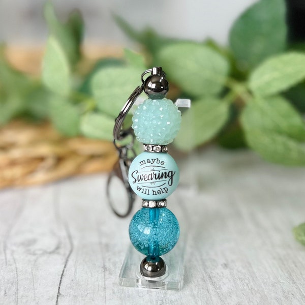 Beaded Keychain Bar Etsy