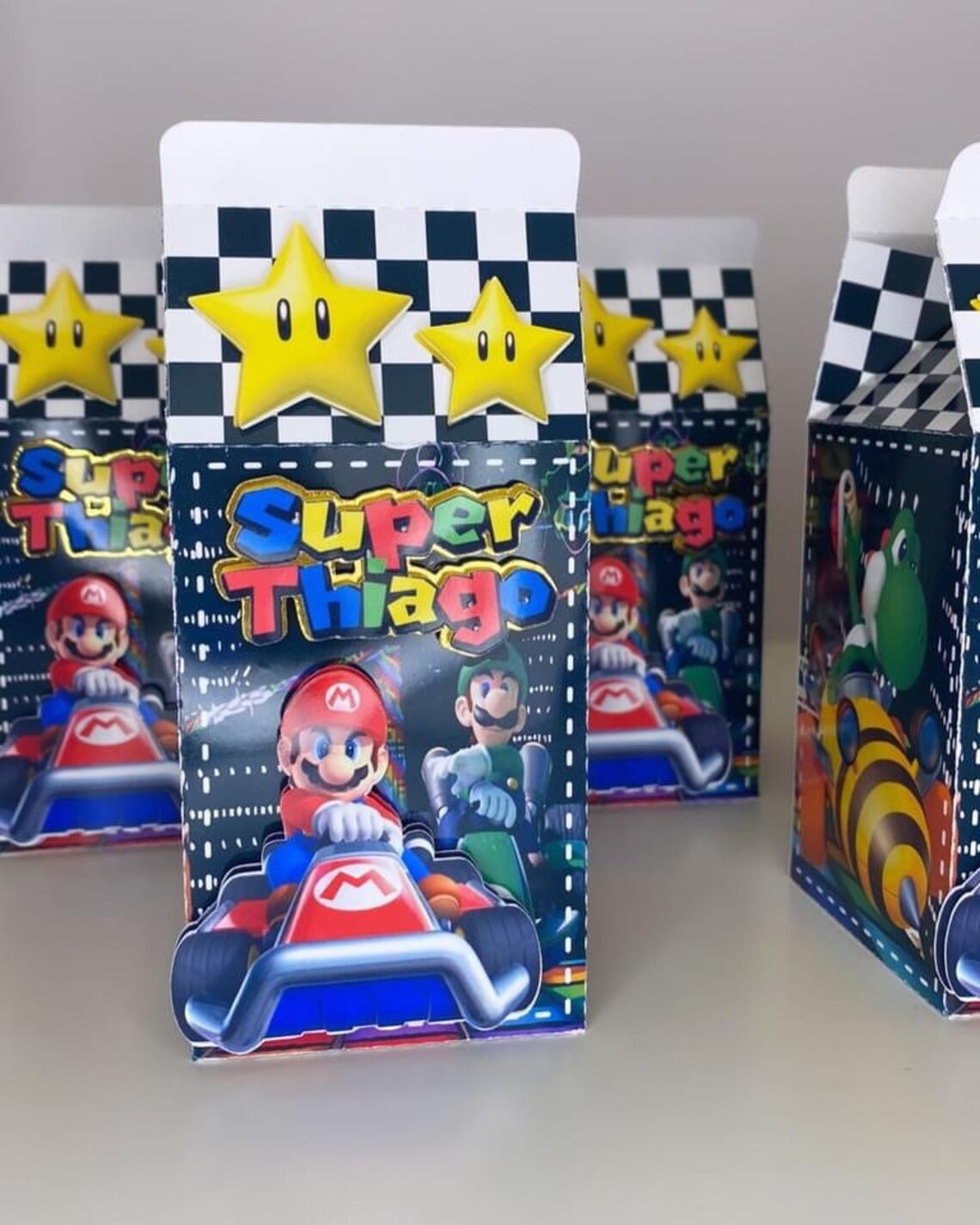 Mario Kart Flavor Box Super Mario Birthday Decorations Mario - Etsy