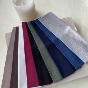 2 Pack - Essentials Wide Cotton Jersey Headband - 9 colours to choose from