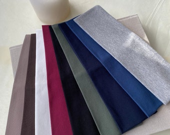 2 Pack - Essentials Wide Cotton Jersey Headband - 9 colours to choose from