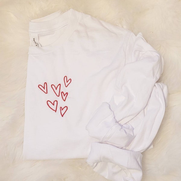 Embroidered Heart Logo T-shirt main image 1