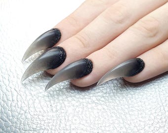 Dragon Claw Press On Nails, Handmade Cosplay Gift for her