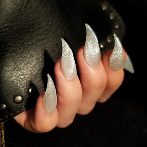 Sparkling claws, Cat claw nails, Claw press on nails, Claw nails