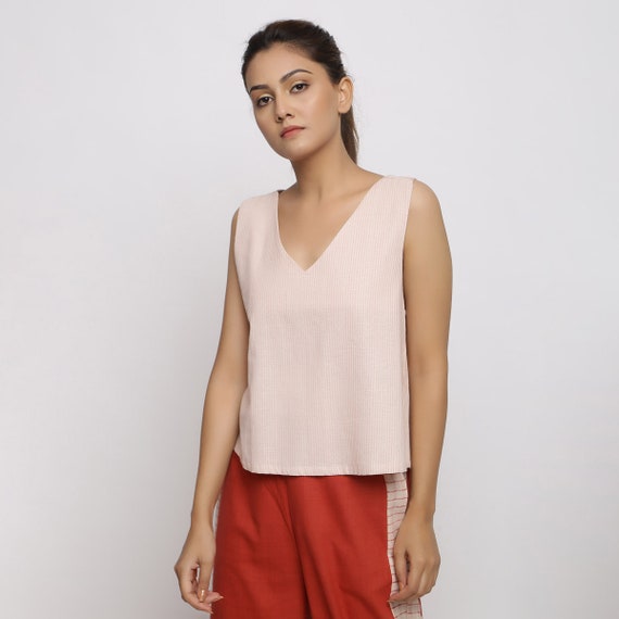 deep v criss cross top