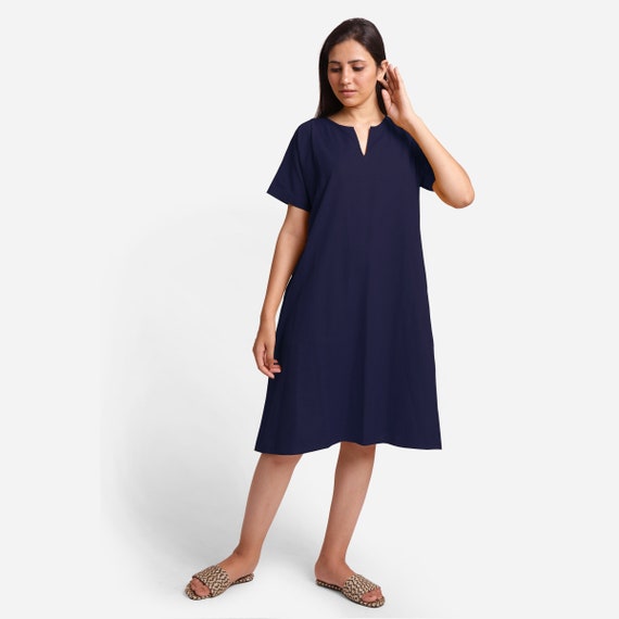 knee-length chiffon cocktail dress V-Neck Long-Sleeves Chiffon Cocktail Gowns Pleated Knee-Length A-Line  Mother of the Bride Dress main image 1