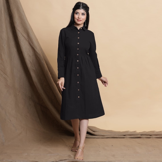 navy short sleeve midi dress Leo Lin Aubrey Navy Striped Short Sleeve Midi Dress