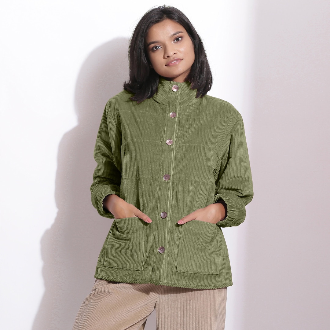 ジャケット・アウター YOKE SBLEMILITARYBLOUSON-Sage Green Blousons – YOKE