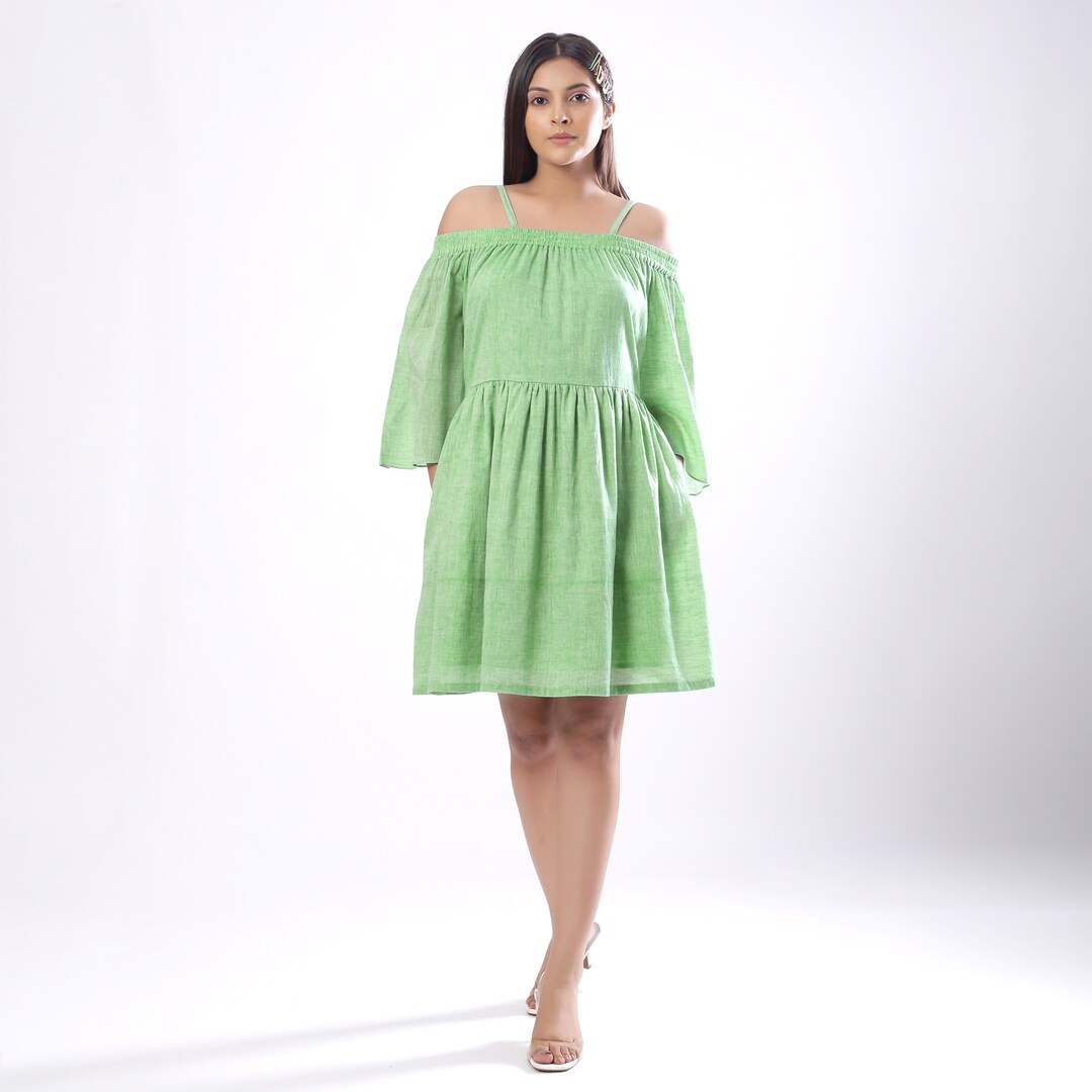 100% Cotton Off-shoulder Dress, Mint Green Dress, Relaxed Gathered Dress With Pockets, Customizable Dress, Plus Size, Petite, Tall Etsw - Etsy 100% Cotton Off-shoulder Dress, Mint Green Dress, Relaxed Gathered Dress With Pockets, Customizable Dress, Plus Size, Petite, Tall Etsw - Etsy