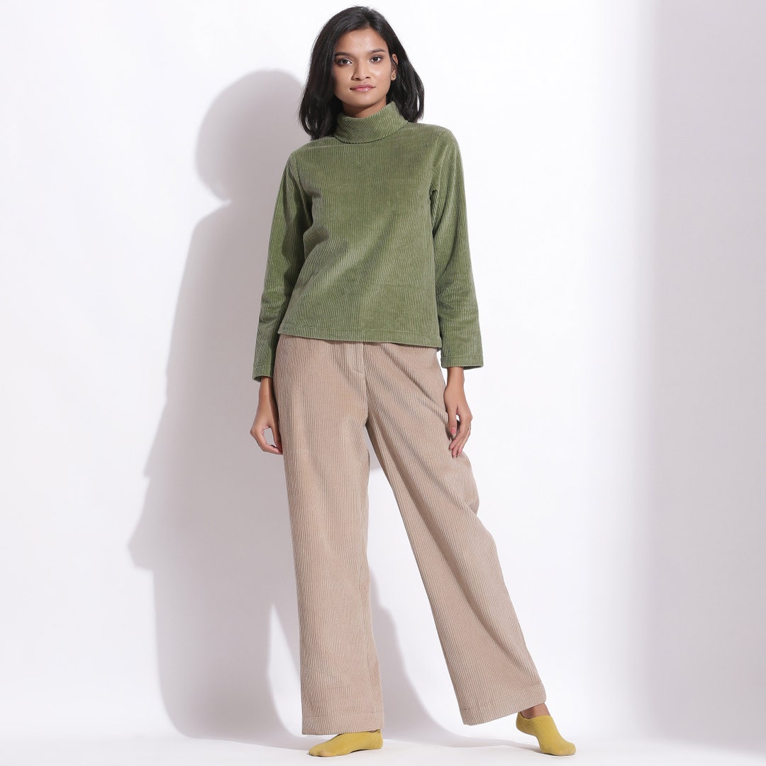 Organic Cotton Top And Pant Set Dark Grey, Yellow And Heather Beige