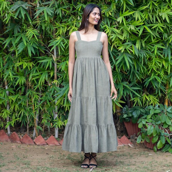 chinese dress ladies Wedtrend Women Grey Green Long Bridesmaid Dress A-Line Spaghetti Straps  Pleated Backless Wedding Party Dress  WEDTREND