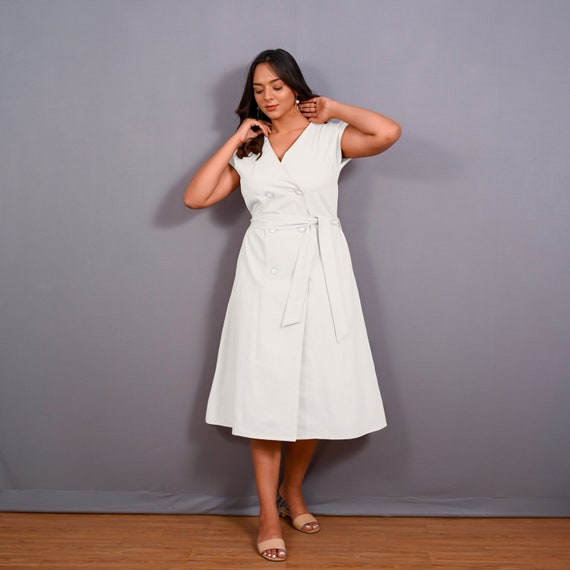 rolla's eve linen dress Ayla Linen Dress – l u • c i e e main image 1