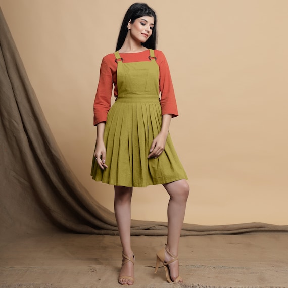 open lace back dress Tall Pleated Cotton Keyhole Shift Dress – New York & Company