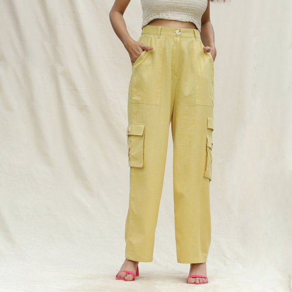 High Waisted Cargo Pants, Buy Online - Best Price in Kenya