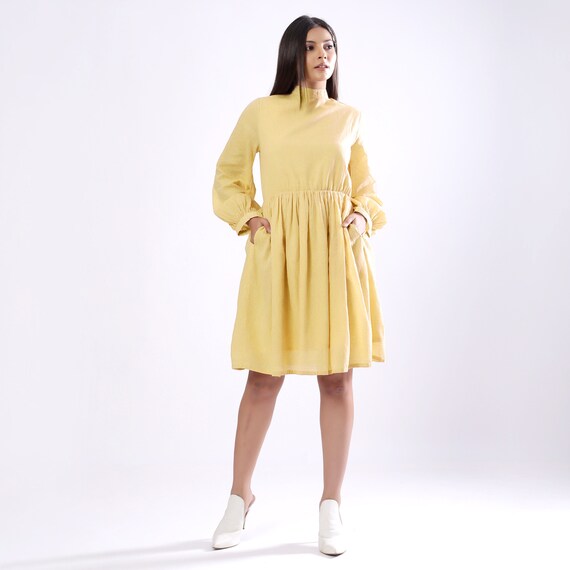 knee length dresses for ladies Chanel Multi-Colour Printed Cotton Gathered Mini Dress FR 38 main image 0