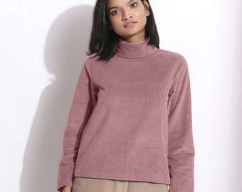 Mauve Turtleneck - Etsy
