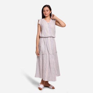 White Cotton Crop Top and Maxi Slit Skirt Set, Customizable Top and Skirt Co-ord Set for Women
