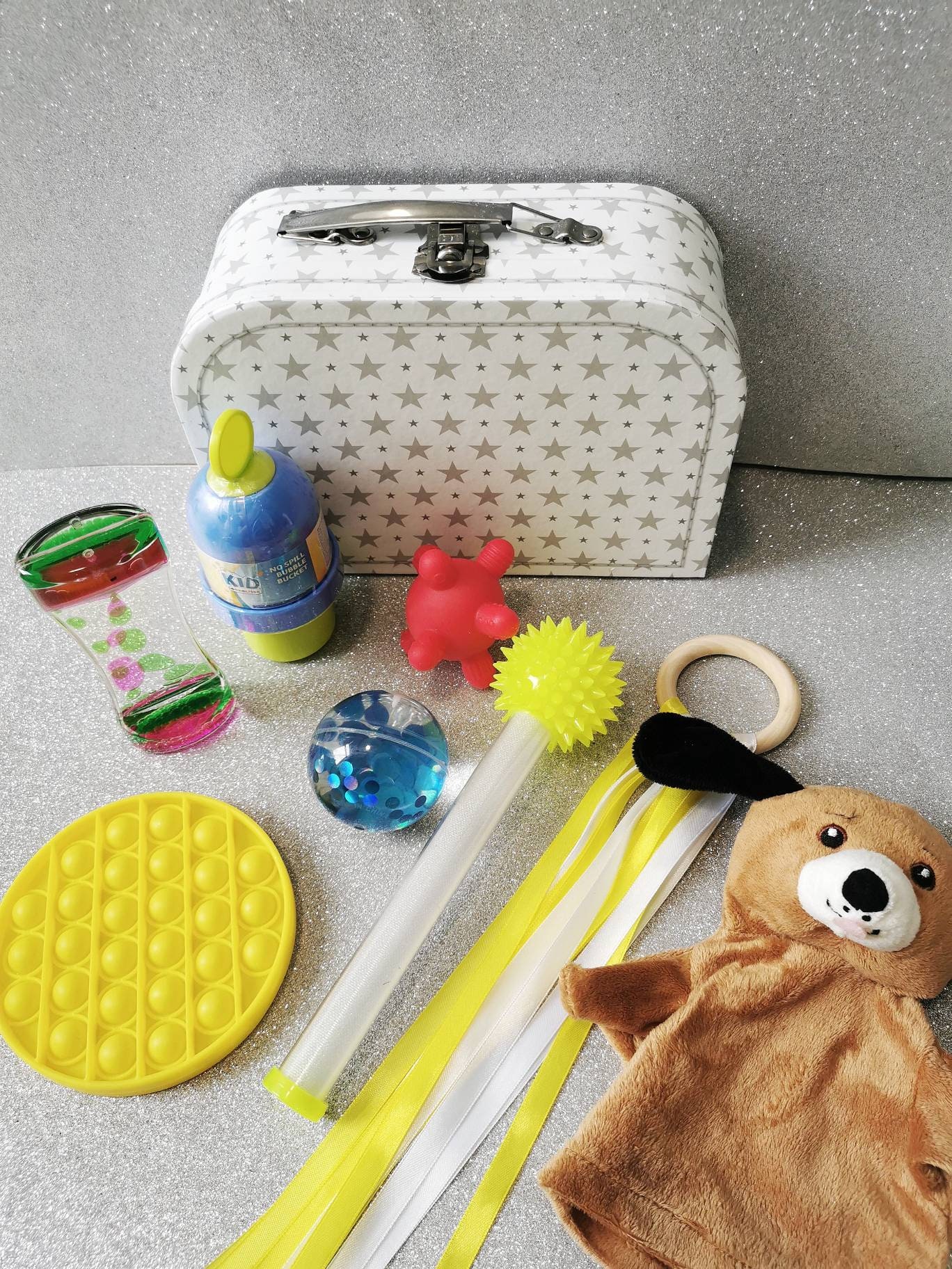 Fidget box/toddler box/fiddle box/fidget toys Etsy