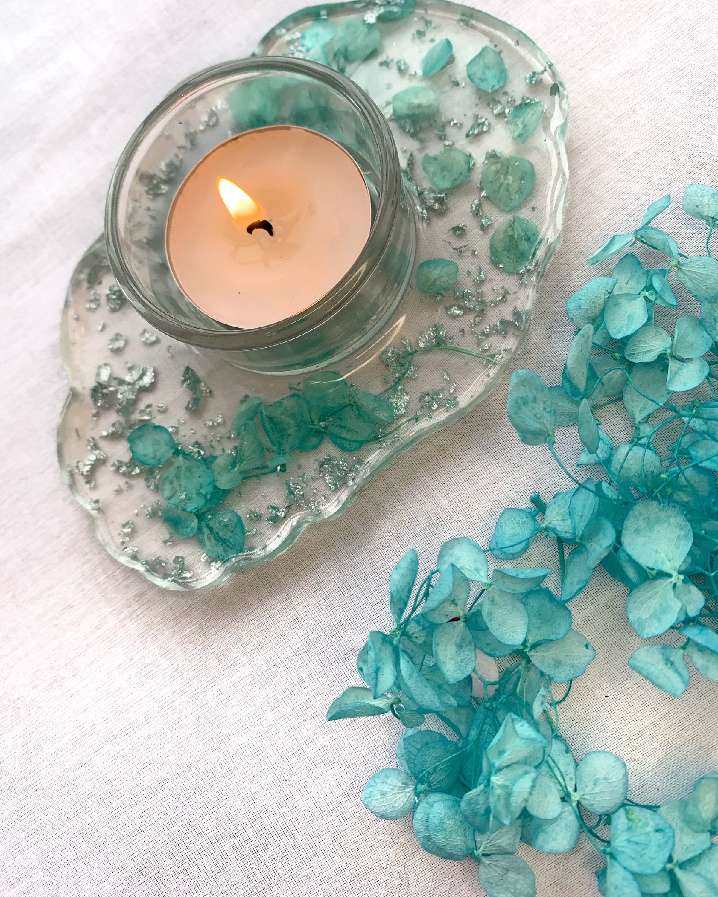 White Resin Candle Holder at Mark Jeter blog