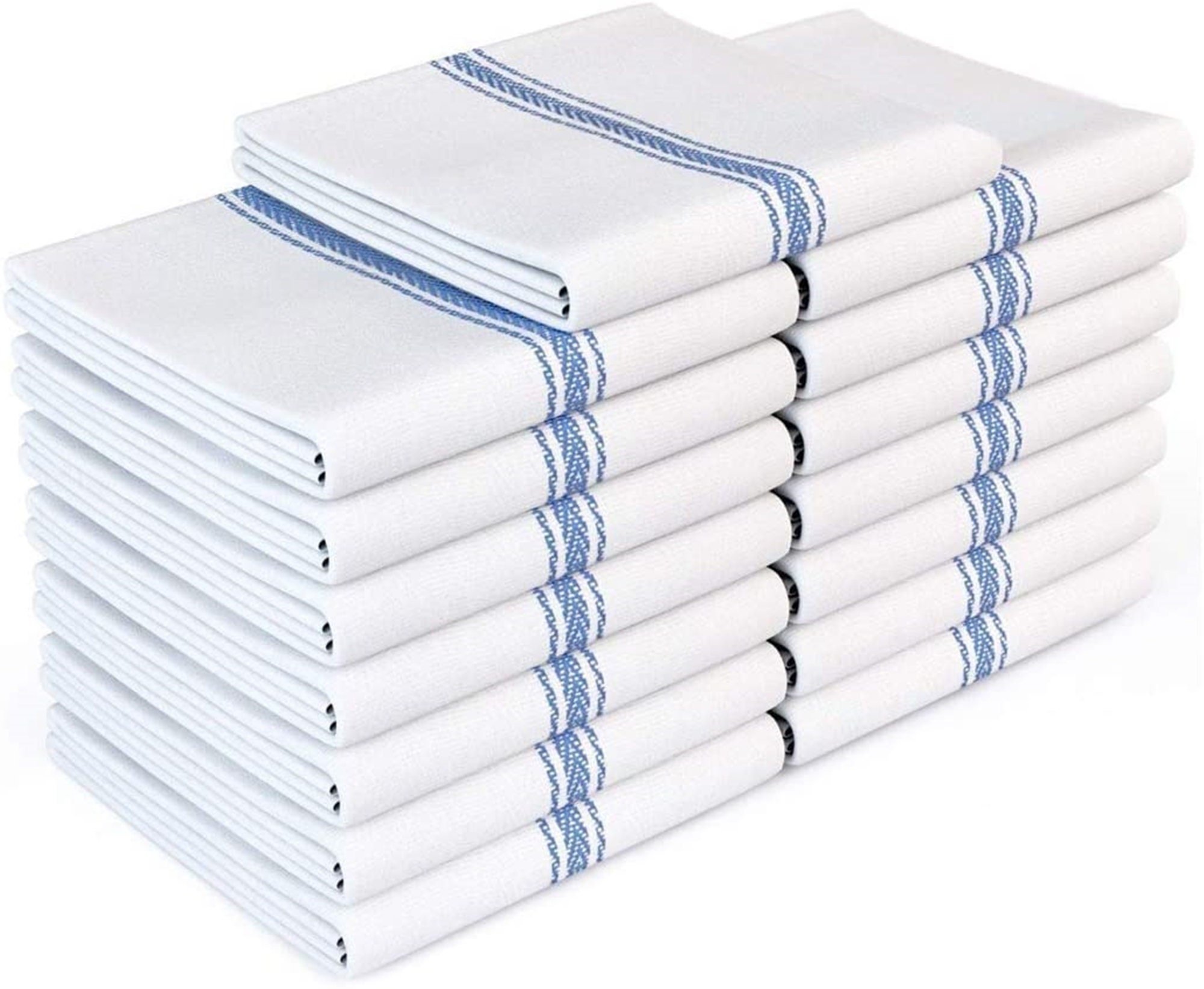 Classic White Kitchen Towels 45Pack 100 Natural Cotton Dish Etsy