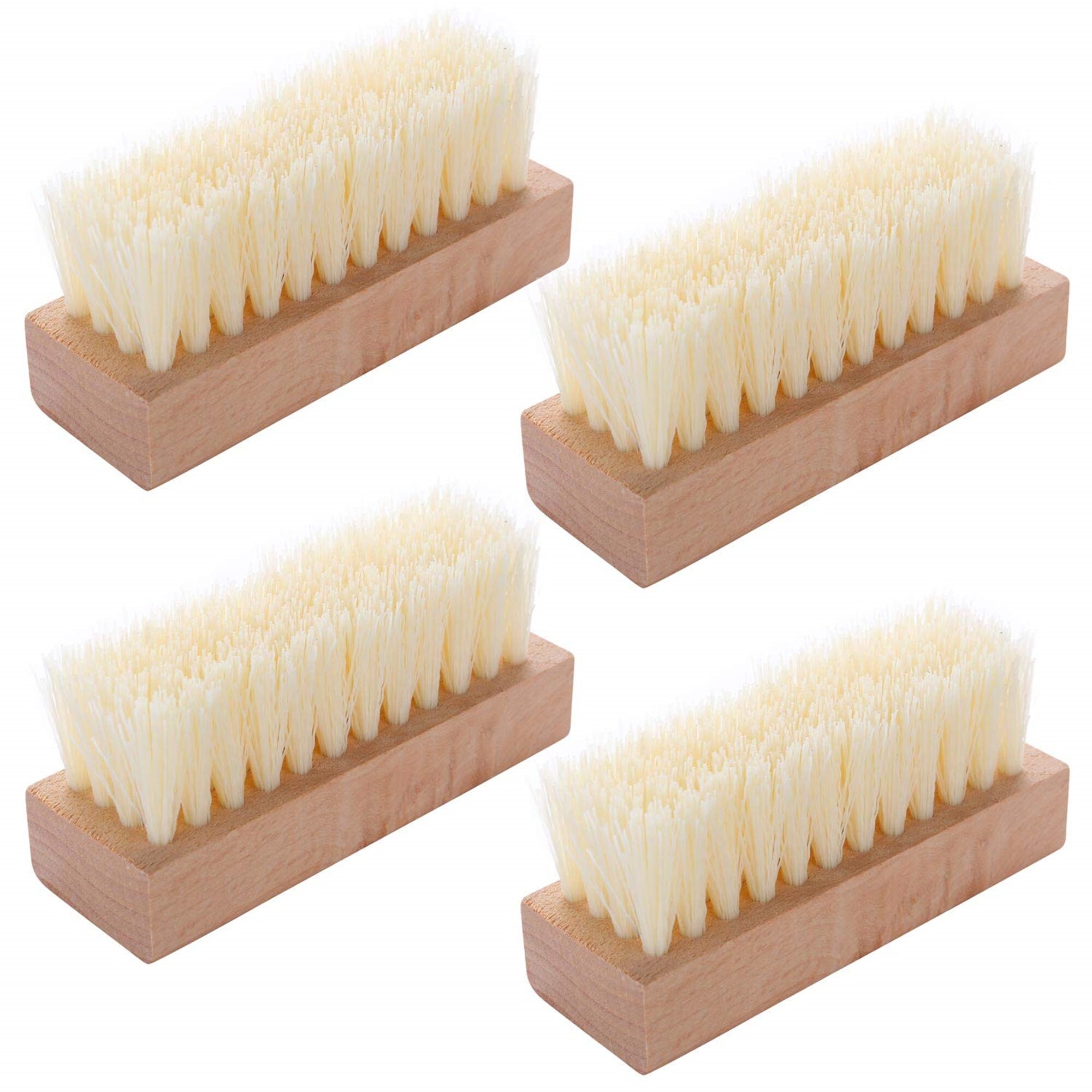 4 Pieces NonSlip Wooden Hand Nail Scrub Brush for Toes and Etsy
