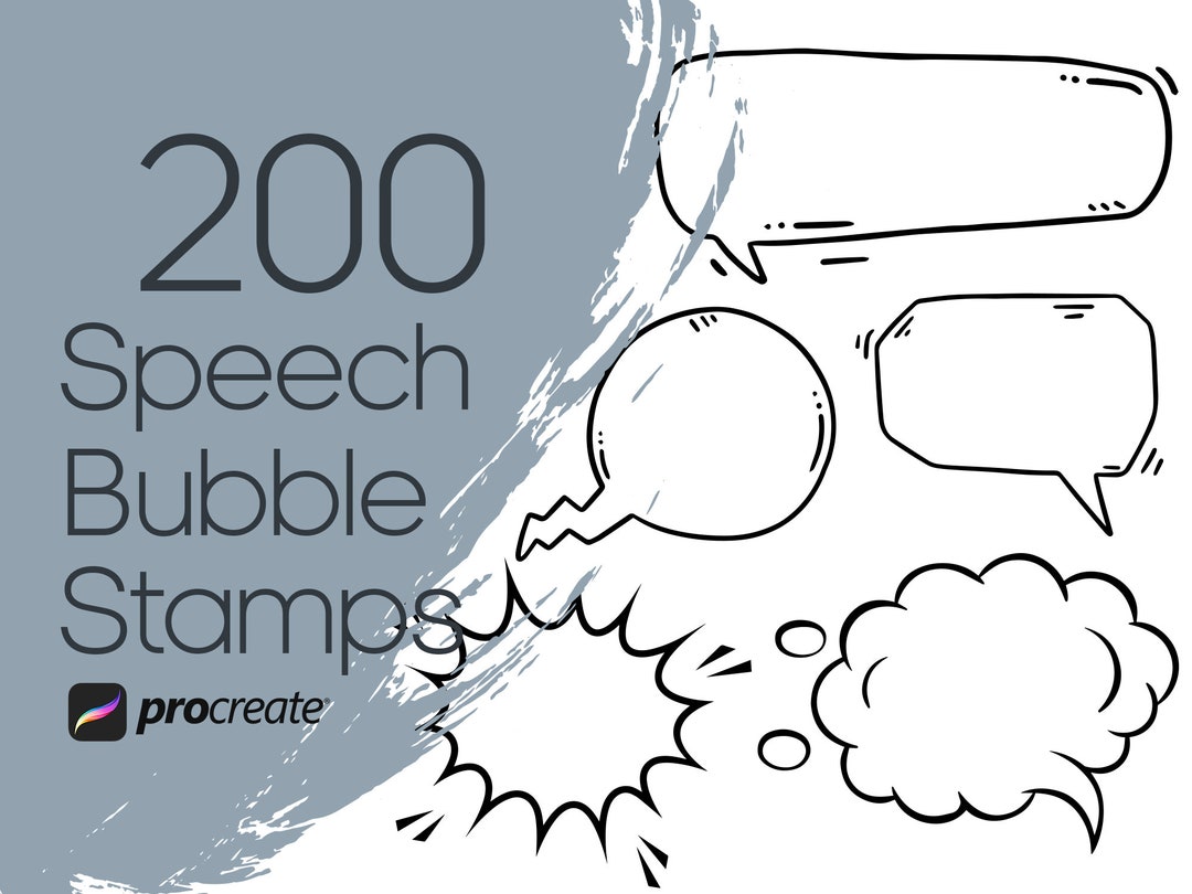 speech bubble procreate free