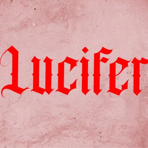 Procreate Tattoo Lettering Vol-2, Procreate Tattoo Stamps, Procreate ...