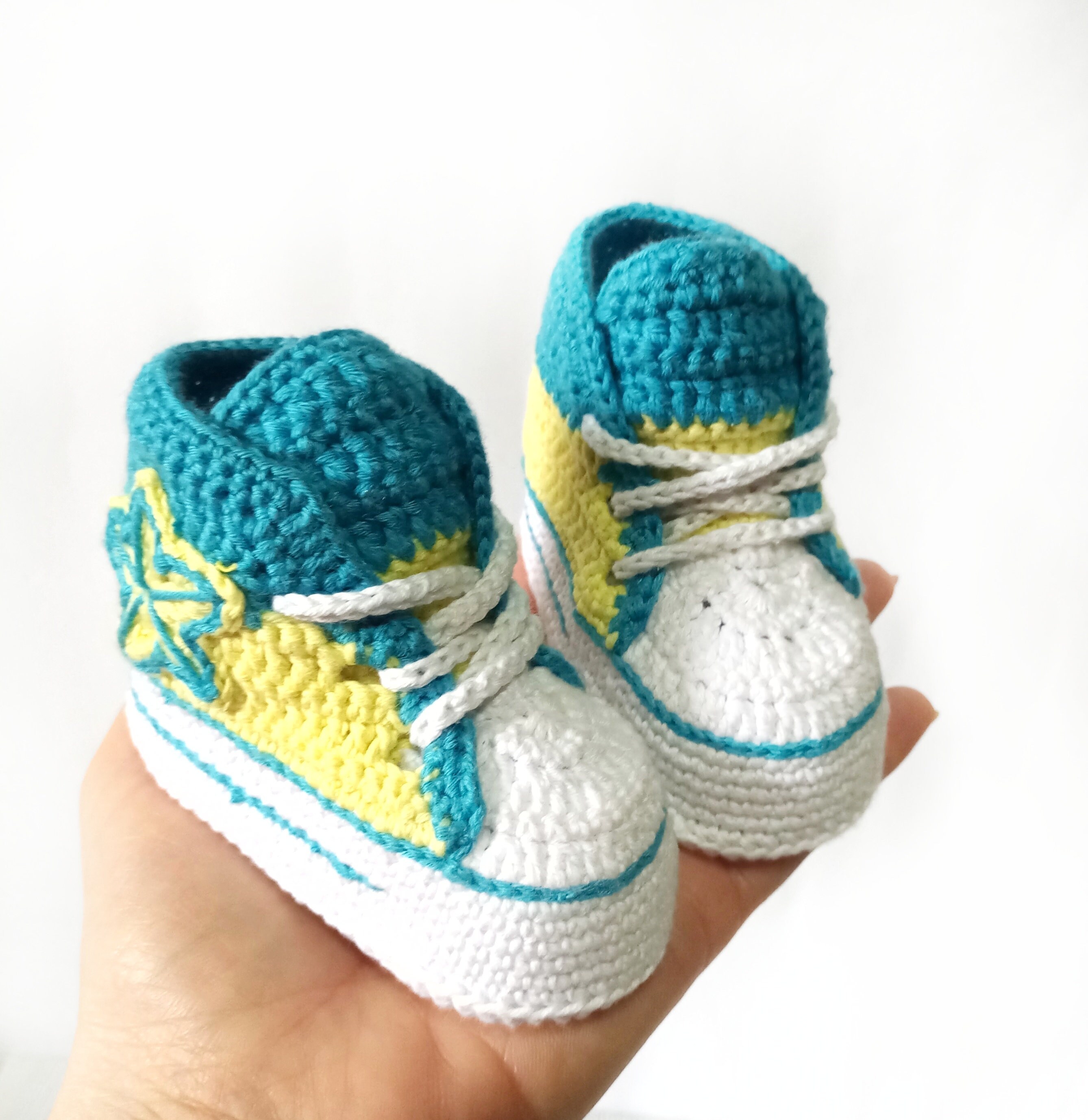Crochet PATTERN PDF Crochet High Top Booties Pattern Unisex Booties ...