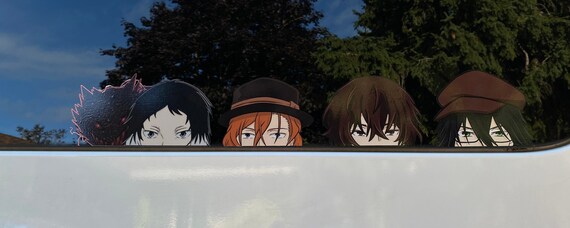Bungo Stray Dogs Peeker Stickers Etsy