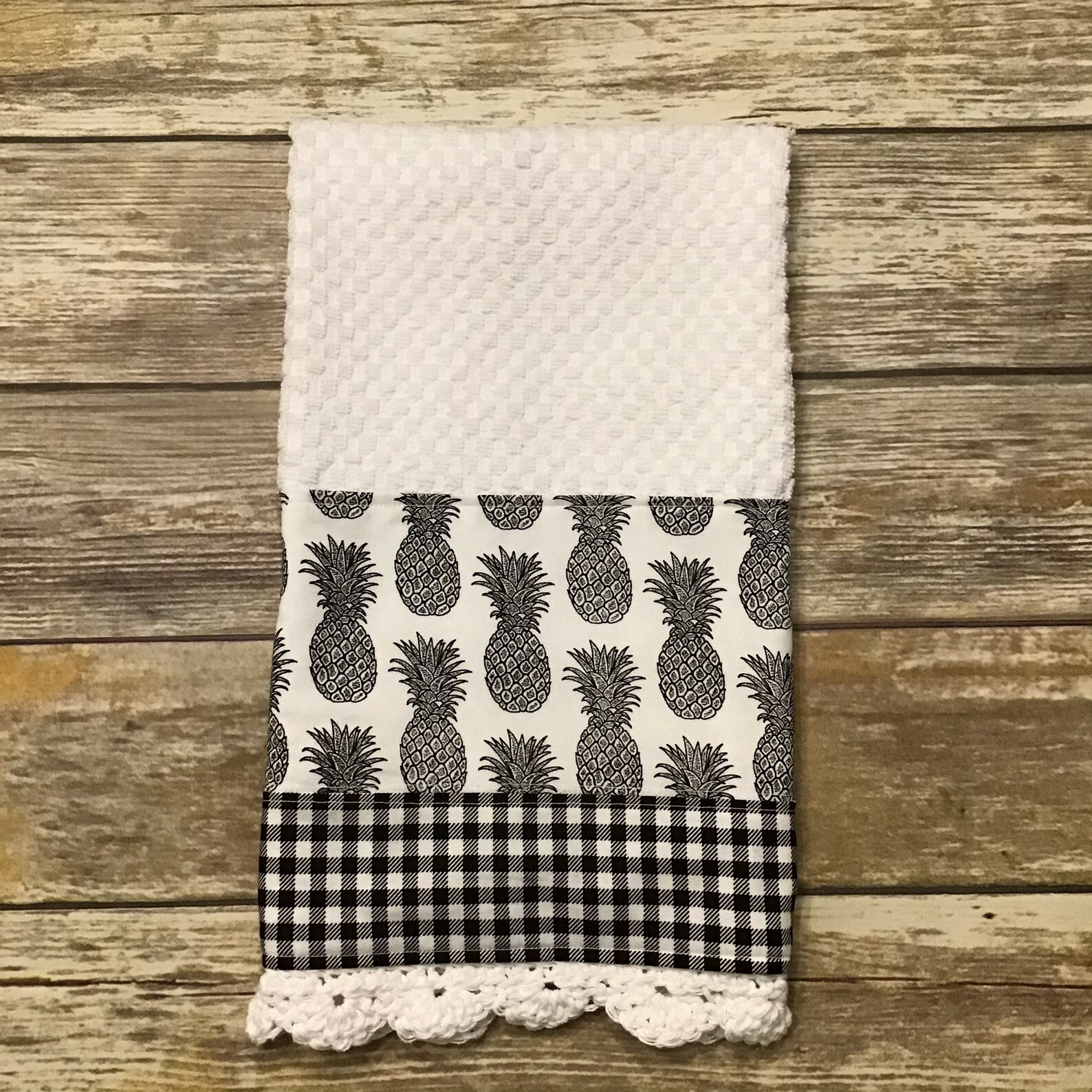 Decorative Kitchen Towel Embellished with your choice of Etsy
