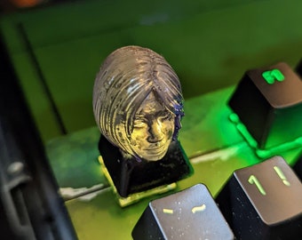 Op halo geïnspireerd AI vrouwelijk RAZER-toetsenbordaccessoire