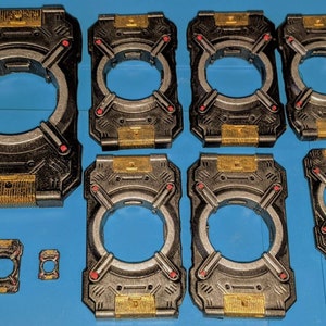 Halo3-Inspired AI Chip - Custom Hand-painted